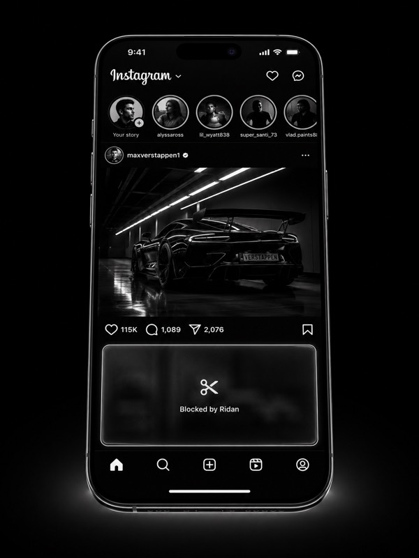 Block Shorts & Reels — not the whole app.